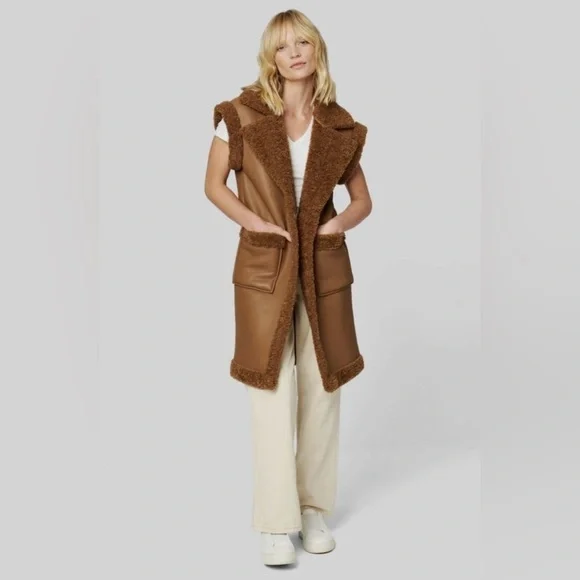 Blank NYC Touch and Go Long Vest - Picture 1 of 10